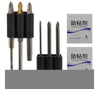 Porte- pour visseuse à percussion, bande porte- adhésive | organisateur avec manchon flexible pour boîte à outils ceinture maison