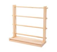 Porte- Présentoir En Bois Grande Capacité Avec Graduations De Mesure