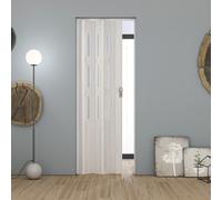 PORTE PVC INTeRIEUR PLIANTE JOINT RIGIDE BOUTON 83x214 CM