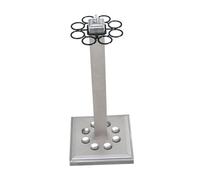 Porte-queues de billard pour 8 queues de billard en acier, design au sol pour clubs d'affaires et stades