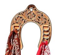 Porte-Rag Western Porte-Foulard De Tête Mural en Fer À Cheval