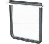 Trixie Porte de remplacement pour chatière 4420/4421/4422/4423 – 14,5 × 15,5 cm – Gris