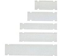 Porte-repère A x B x C x D 12.2 x 10.4 x 58 x 70 mm transparent sans serre-câbles LappKabel PTEF 10-58 83254964 Transparent G