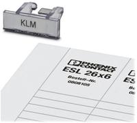 Porte-repère Contenu: 100 pc(s) Phoenix Contact KLM + ESL 26X6 0809395