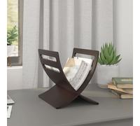 Etagère à magazines en bois Brun