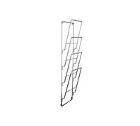 Present Time Étagère à magazines WIRE chromé | 19x60 cm