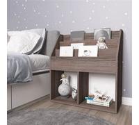 Porte revue pour enfants Gris et chêne sonoma Bois d'ingénierie Gris G