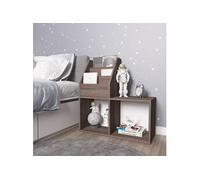 Porte-revue pour enfants Gris et chêne sonoma Bois d'ingénierie339519