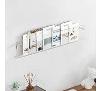 Porte Revue Présentoir à Brochures Long Support Mural Porte-revues, Présentoir Acrylique de Journal de Brochure de Livre de Salon, Support de Rangement pour Magazines de Bureau avec Raccord ( Size : 1