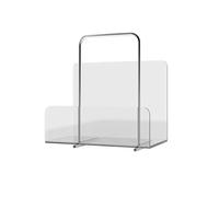 Porte-revues de comptoir, dessus de table en acrylique transparent | Porte-revues for la décoration du bureau, de la chambre à coucher et du salon porte revue