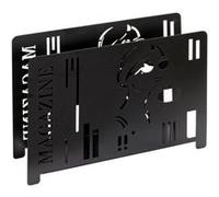 Porte-Revues Design "Magazine" 37cm Noir Noir G