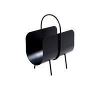 Porte-Revues Design "Sero" 47cm Noir Laqué