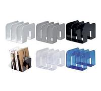 Porte-revues - DURABLE - TREND - Plastique - 3 compartiments - Gris