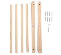 Porte-revues en macramé, panier décoratif tissé à la main pour livres, journaux, support de rangement, installation facile, compact et portable, pour salon, chambre à coucher,