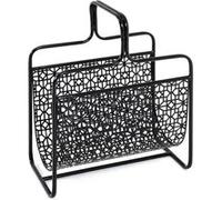 Porte-Revues en Métal "Magazines" 45cm Noir Noir G