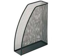 Porte-revues en métal Mesh - Dimensions : L26 x H33,5 cm, Dos 8cm coloris noir G