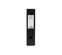 Exacompta- Réf. 90151E - Lot de 10 porte-revues en carton extra rigide recouvert de plastique, livrés à plat - Dos de 7 cm - Dimensions 23 x 31 cm - pour documents au format A4 - Coloris noir