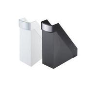 Porte-revues - Helit - Linear - A4 - Noir - Polystyrène - Extra large
