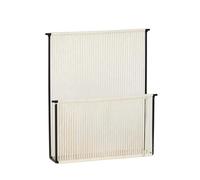 Porte-revues Hübsch String Wall Noir/ Blanc