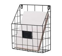 Porte-revues mural - Porte-revues | Porte-revues | Porte-documents muraux, panier pour magazines, organisateur de rangement de sens artistique pour brochures, livres, courrier et les
