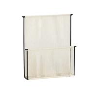Porte-revues Mural String Noir/ Blanc