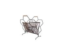 Present Time – Porte-revues Nid d'abeille – Noir mat