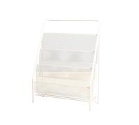 Porte-revues Nordic Light Luxury Magazine Rack Multicouche Support de rangement en fer pour livres Organisateur pour image Support de littérature