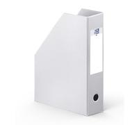 Porte-revues Oxford a4 dos 7cm couverture carte rigide recouverte de pvc blanc