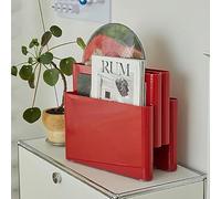 Porte-revues Porte-dossiers De Magazines Organisateur De Courrier Organisateur De Dossiers Bac pour Magazines Livres Journaux Tablettes Claviers D’Ordinateur Portable Casque, Red