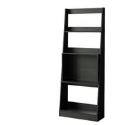 Porte-revues, pour Livres, brochures, Magazines, journaux et Bandes dessinées Black Floor Bookshelf - Multi-Layer Magazine Rack & Record Storage