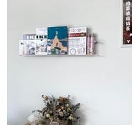 Porte-revues transparent pour usage commercial, support mural en acrylique, présentoir de catalogue, pour décoration de la maison, 100 cm