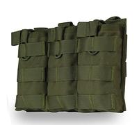 Porte-revues Triple Tactique Molle Fast AK AR M4 FAMAS Mag Militaire Pochette extérieure Paintball Airsoft 1000D Nylon
