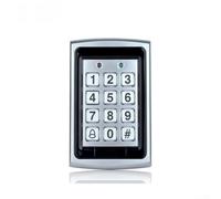 Porte RFID pour système de contrôle d'accès, avec clavier rétroéclairé en acier inoxydable et installation inviolable pour le contrôle d'accès