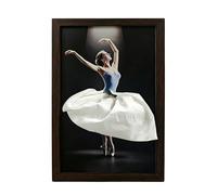Porte-robe - élégant porte-serviettes en bois en forme de ballerine | couvre-porte rustique, pour maison cuisine, bureau, table de chevet, chambre, voyage, fête, véhicule rustique, salle de bains