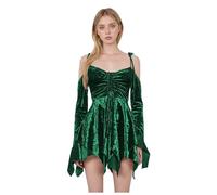Porte-robe longue de voyage pour femme haut de gamme vêtements d'hiver à manches longues, vert, M