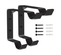 Porte-Roue De Vélo Mural - 2 Pièces Support de Rangement en Acier Robuste pour Usage Intensif - Porte-Roues Vertical De Bicyclette | Pour Amateurs De Vélo, Collectionneurs, Garage Maison Et