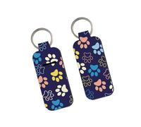 Porte-rouge à lèvres avec anneau de baume à lèvres en forme de griffe de chat, porte-clés portable pour un usage quotidien pour un usage quotidien, a