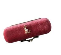 Porte Rouge À Lèvres Étui à Rouge lèvres Alphabet, Cadeau créatif for copines et, étui, Organisateur de, notez la Lettre Votre Choix(Color-D)