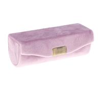 Porte Rouge À Lèvres Étui Maquillage étui à Rouge lèvres Velours baume boîte de Rangement Parfum avec Miroir for Sac Main Voyage(Pink)
