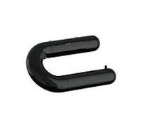 Vitra Liquid porte rouleau A4456539 195x105x95mm, montage mural, noir brillant