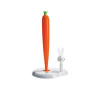 Porte-rouleau de cuisine Alessi Bunny & Carrot Résine ASG42 W Blanc