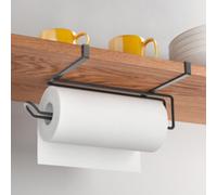 Metaltex Easy-Roll Paper Towel Roll Holder Under Shelf 35 x 18 x 10 cm Black