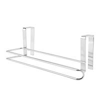 Porte Rouleau de Cuisine en Acier Inoxydable Porte Sopalin Support Essuie Tout sans Perçage Derouleur Essuie Tout Mural Acier INOX à Suspendre sur Porte de Tiroir Placard