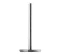 KADAX Porte-Rouleau d'Essuie-Tout en Acier INOX, Support de Cuisine au Design Raffiné pour Rouleau de Essuie Tout, Accessoire Pratique pour la Maison (Argent)