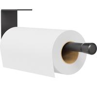 Porte-rouleau de cuisine Porte-papier de cuisine Effet amortissant Porte-serviettes Noir 10735