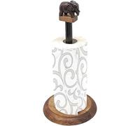 Porte-Rouleau De Cuisine, Porte-Serviettes en Papier De Comptoir, Support D’éléphant Mignon, Porte-Serviettes en Papier pour Comptoir De Cuisine, Porte-Rouleau De Cuisine, Brown, 36 * 18 * 18cm