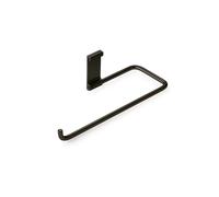 Porte-rouleau de papier Alto ouvert, système de rails, noir mat
