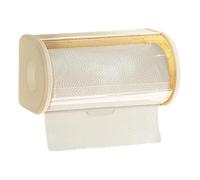 Porte-rouleau de papier de soie mural avec couvercle, porte-serviettes en papier pour cuisine et salle de bain | Support durable pour cuisine, rouleau de serviettes, porte-serviettes en papier pour