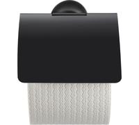 Duravit Porte-rouleau de papier Starck T - avec couvercle - 0099404600 - Noir mat