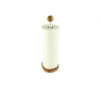 Porte-Rouleau De Papier Essuie-Tout En Bois D'Olivier/Aluminium